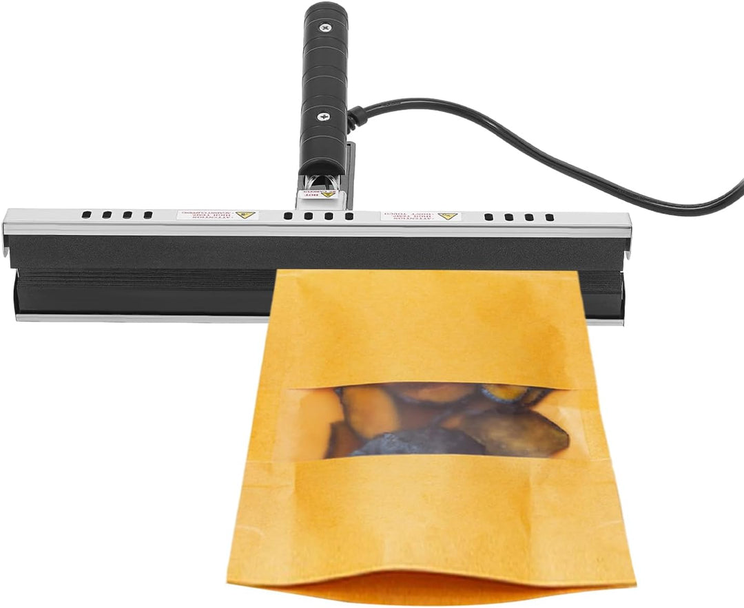 Heisssiegelgerät 12" Heisssiegelmaschine Tragbares Folienschweissgerät 7 Temperaturstufen 0–300 °C V