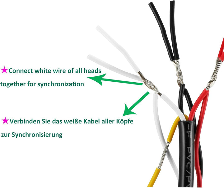 12V/24V 6LED Warnlicht Stroboskoplicht,Ultradünn Led Seite Frontblitzer Amber Blitzer Blitzmodul Ora