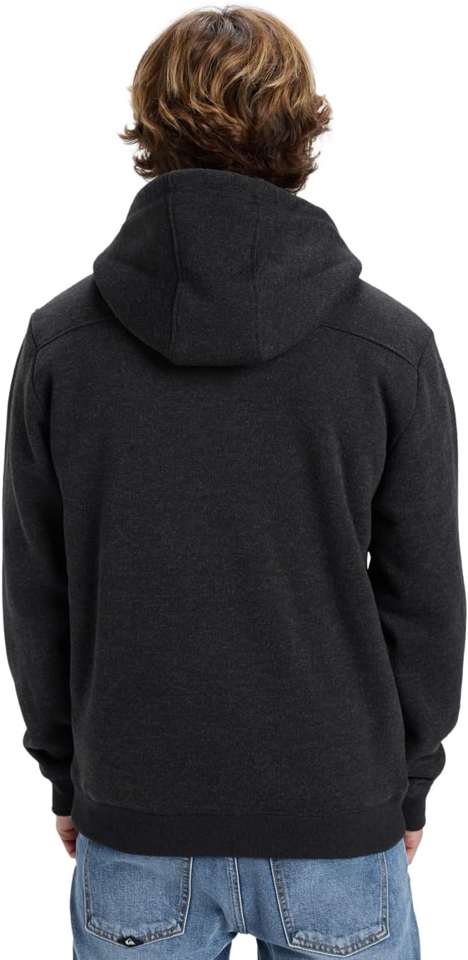 Quiksilver Herren Keller Sherpa Sweatshirt, XXL Black Heather
