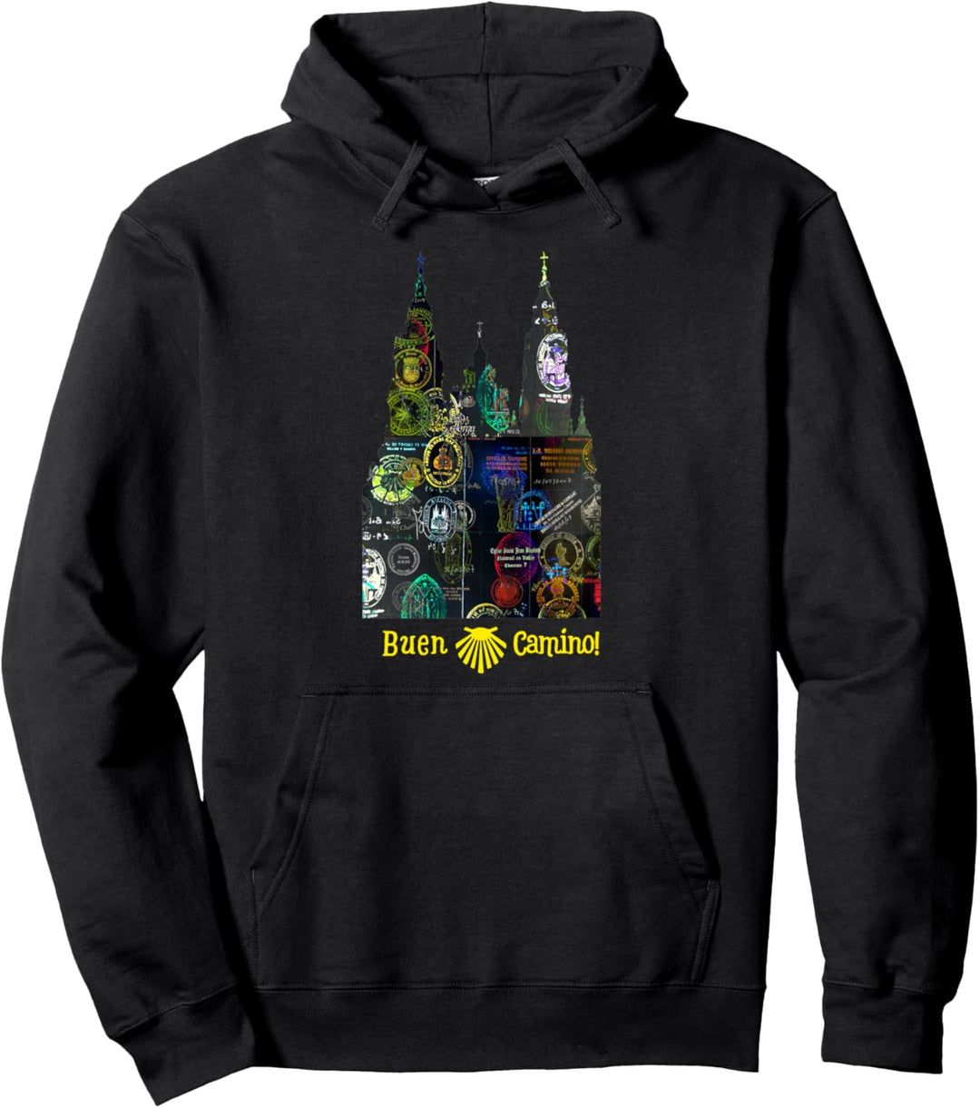 Camino de Santiago de Compostela Pilgern Jakobsweg Geschenk Pullover Hoodie