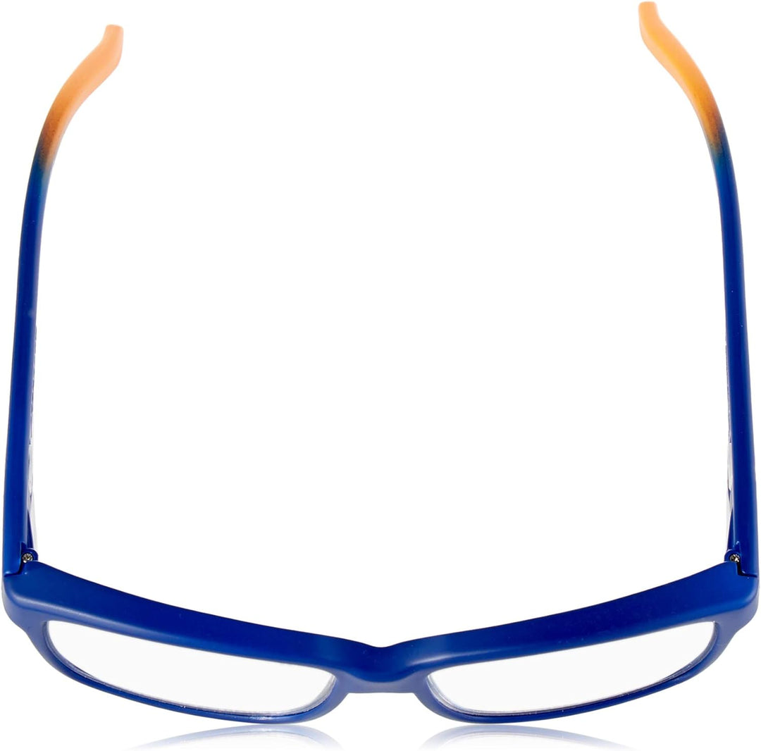 Pegaso Work and Fun Brille gegen impactó Objektiv mit Pre Sehstärke, mehrfarbig (Blau/Orange), +3.0,