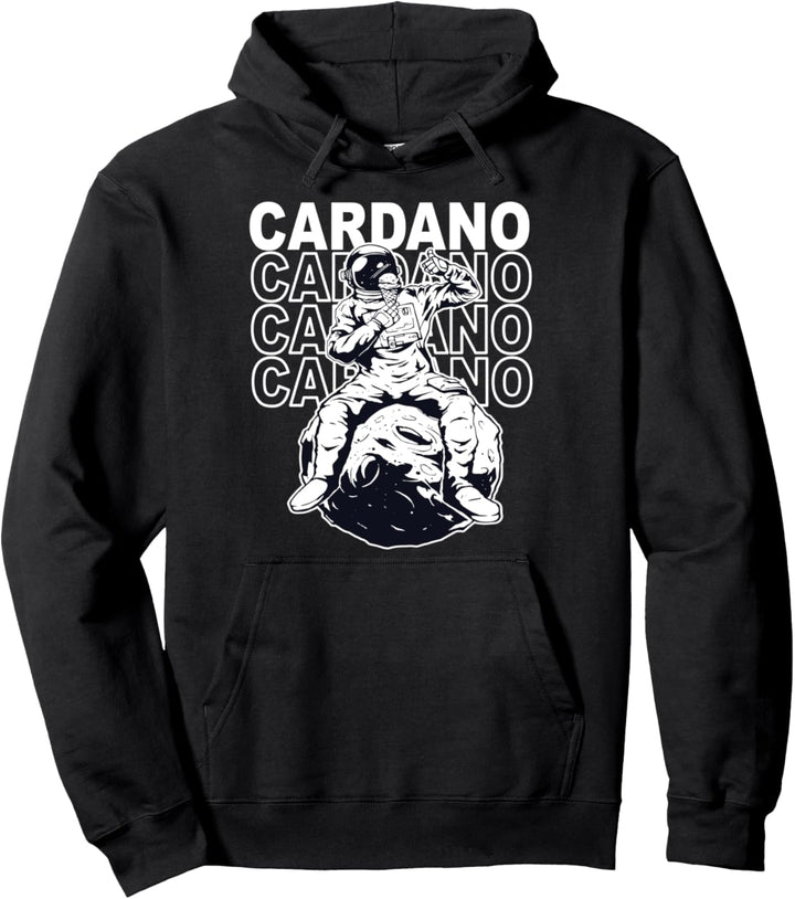 Cardano ADA - Cardano To The Moon Pullover Hoodie