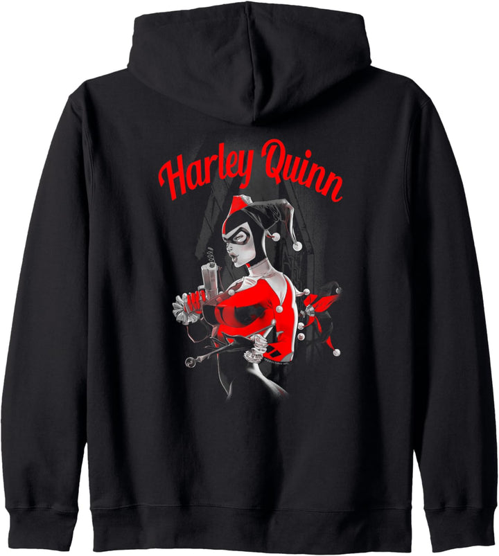 Harley Quinn Spring Gun Kapuzenjacke