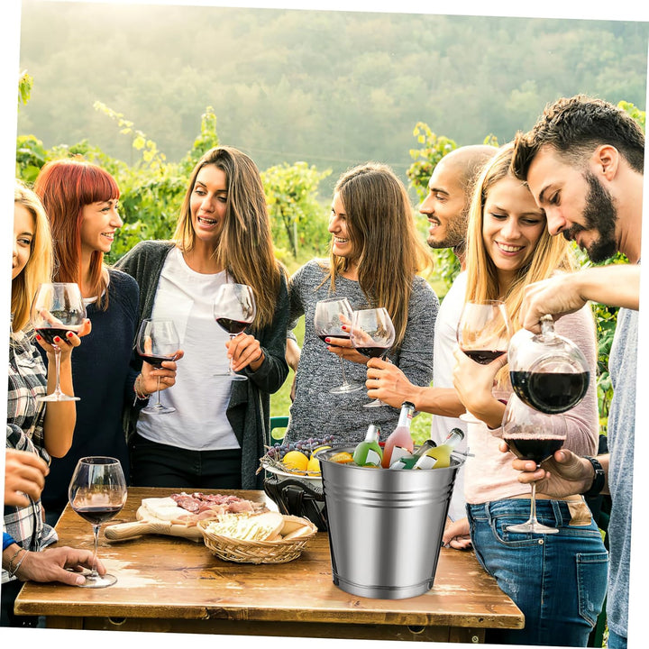 Yardwe Holzkohleeimer Asche Kann Charcoal Holzpellets Fireplace Fire Bucket Holzkohle Asche Eimer As