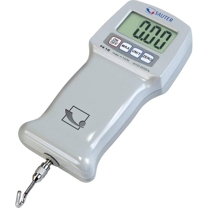 Sauter Digitales Kraftmessgerät FK (Messbereich max. 10 N, Ablesbarkeit 0,005 N, Einheiten N / Lb /