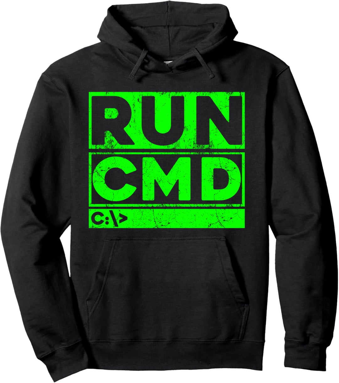 Informatiker Run CMD Programmierer Systemadmin Geschenke Pullover Hoodie