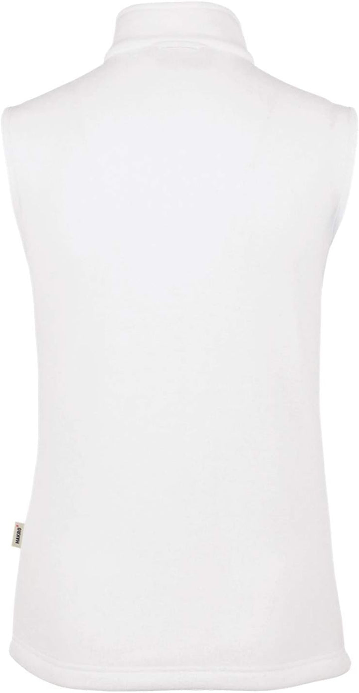 HAKRO Damen-Fleeceweste Ottawa XXL Weiss, XXL Weiss