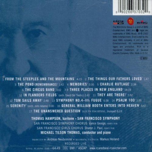 Ives Journey, Audio-CD