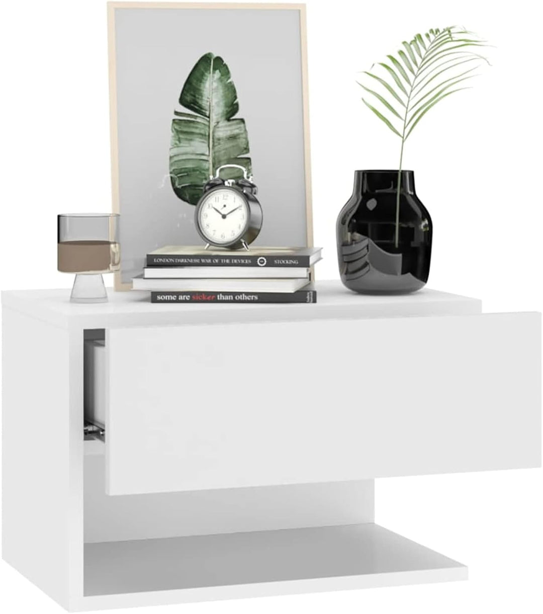 Tidyard Wand Nachttisch Nachtschrank Hängend Nachtkonsole Nachtkommode Schlafzimmer Wandschrank Komm
