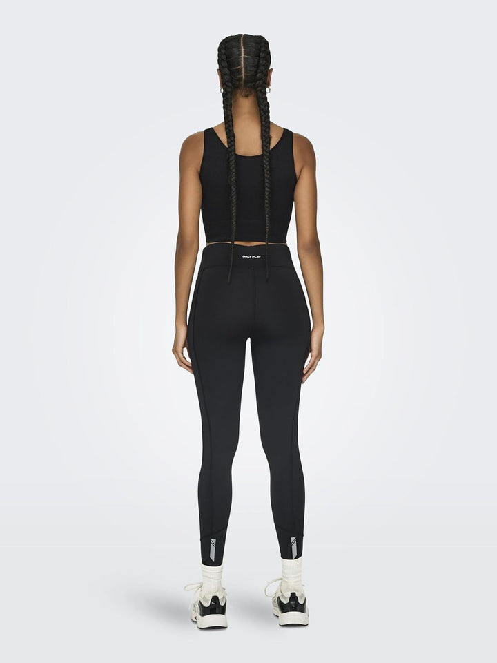 Only Play Female Sportleggings ONPMILA-2 Hohe Taille Enger Schnitt Sportleggings XS Schwarz, XS Schw