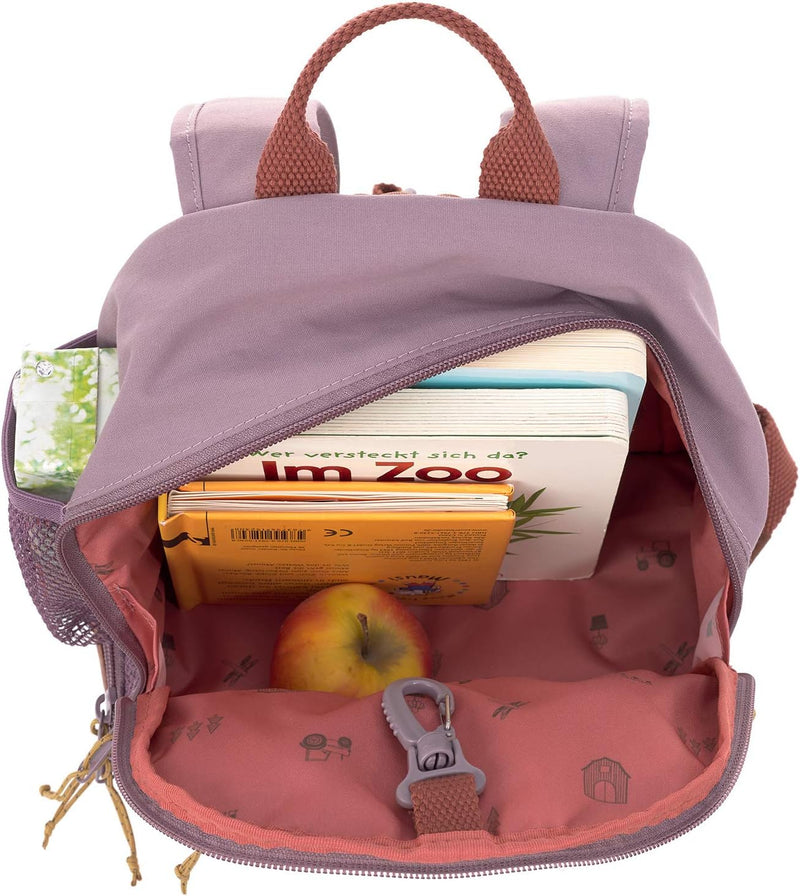 LÄSSIG Kinderrucksack mit Brustgurt Kindergartentasche Kindergartenrucksack 27 cm, 4,5 Liter oben, 1