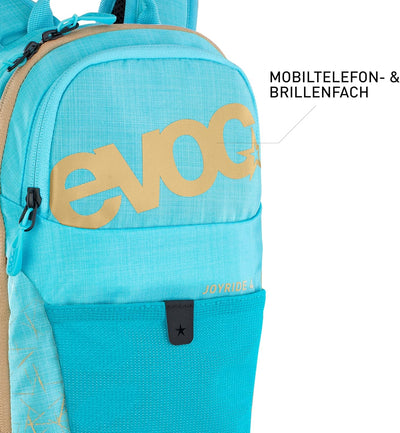 EVOC JOYRIDE 4 Kinderrucksack leichter Performance-Rucksack für Ausflüge & Outdoor Sport-Aktivitäten