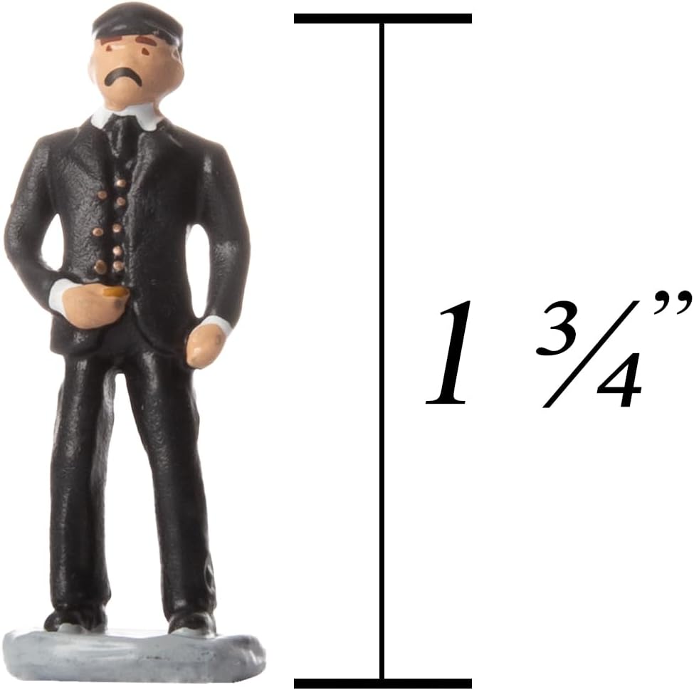 Lionel Trains - The Polar Express Figurines Menschen: Dirigent, Hero Junge/Mädchen, Schneemann, Sant
