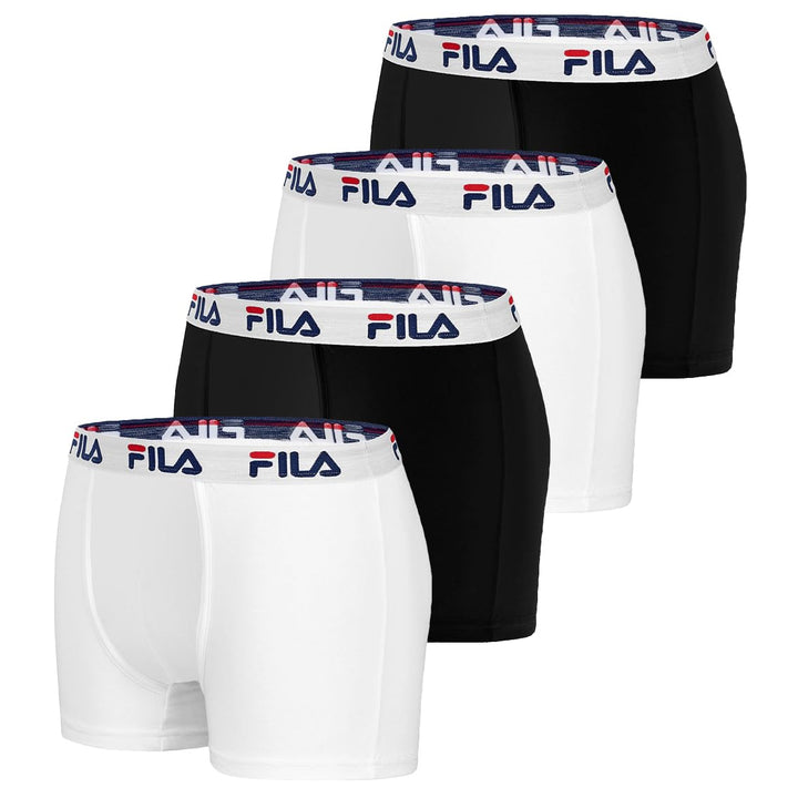 Fila Herren Boxershorts (4er Pack) XXL Nb, XXL Nb