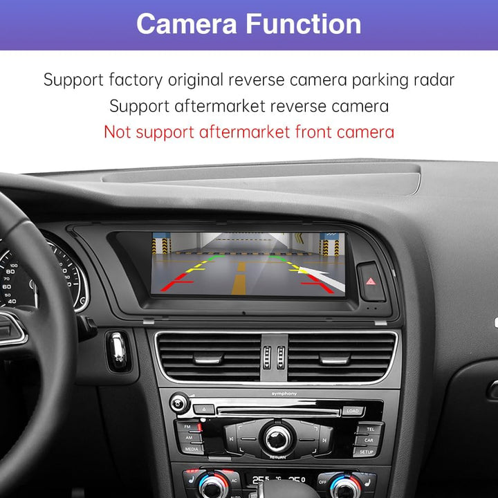 Road Top 8,9 Zoll Autoradio Drahtlos CarPlay Touchscreen für Audi A4 2009-2015 Jahr mit 2GMMI, Autor