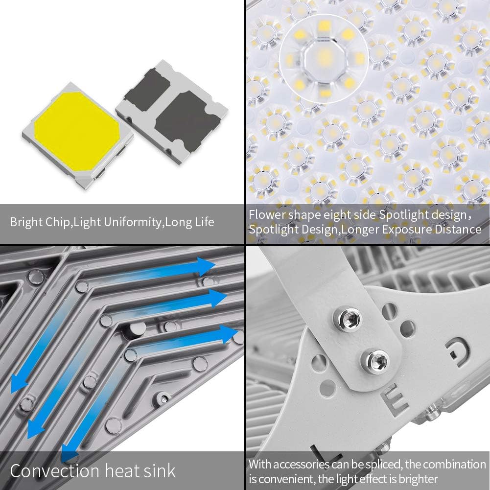 Sararoom 2 Stück LED Strahler Aussen 200W 20000LM Superhell LED Fluter IP65 Wasserfest LED Strahler