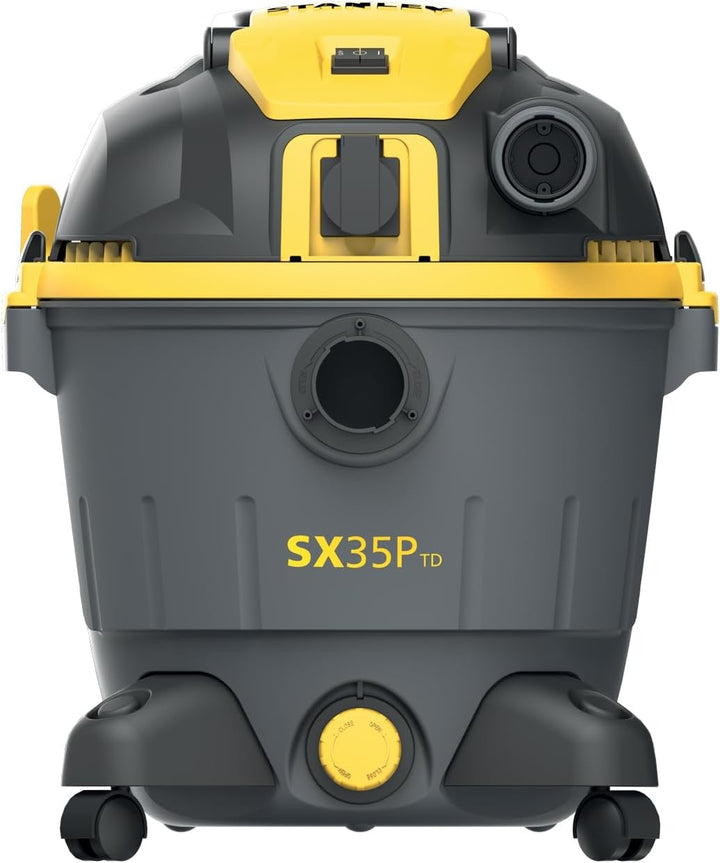 Stanley Nass und Trockensauger SXVC35PTDE (1600 W, 35 l) Plastic 35 l - Power Tool Socket, Plastic 3