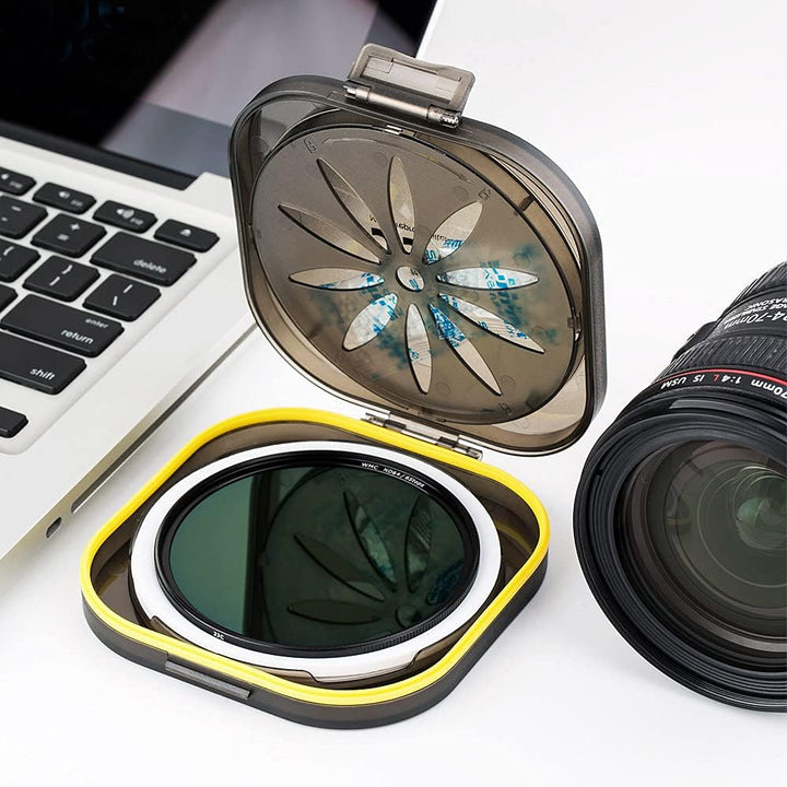 JJC ND64 Graufilter, 62 mm, ultradünn, mehrfach beschichtet, Objektiv-Fader, HD, optisches Glas, pro