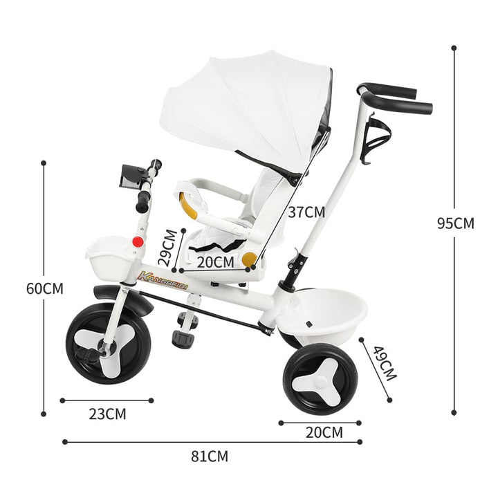 Kinderwagen, 0 – 4 Jahre, 0 – 25 kg, Kinderwagen, leicht und kompakt, verlängerte Position, automati