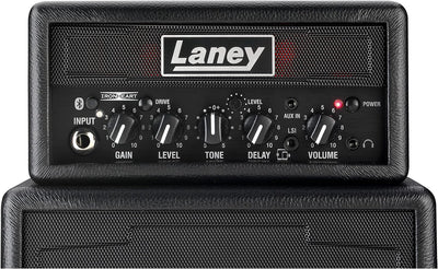 Laney MINISTACK Bluetooth - Batteriebetriebene Gitarren Amp mit Smartphone-Schnittstelle - Ironheart