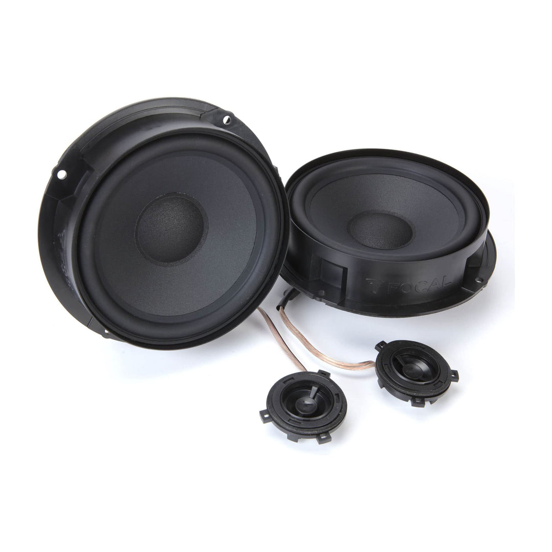 Focal ISVW155 Inside 2-Wege Compo 15.5 cm kompatibel mit Volkswagen VW, Seat, Skoda Fahrzeuge