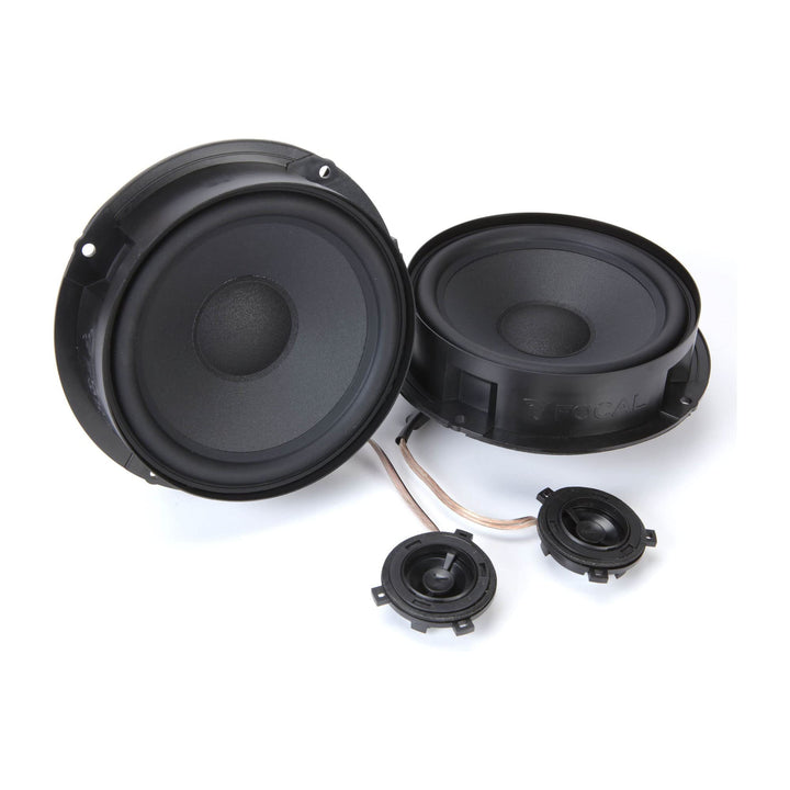 Focal ISVW155 Inside 2-Wege Compo 15.5 cm kompatibel mit Volkswagen VW, Seat, Skoda Fahrzeuge