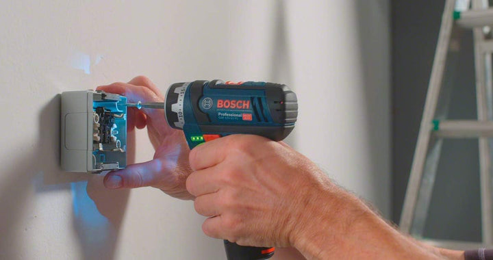 Bosch Professional 12V System Akku Bohrschrauber (ohne Akkus und Ladegerät, im Karton), 12 V, Schwar
