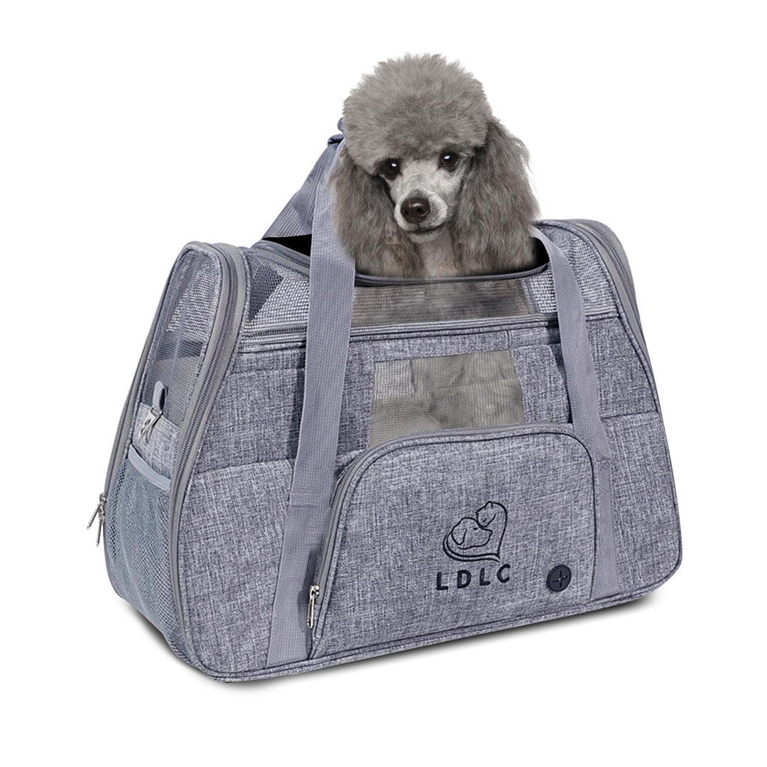 PETCUTE Hundetransportbox,Atmungsaktive Katzen Tragetasche Katze transportbox Tragetaschen mit Weich