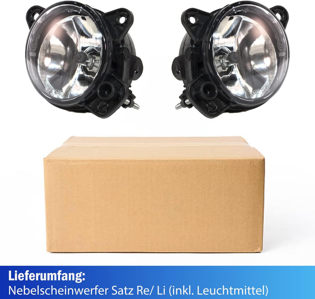 Tula Motoren Nebelscheinwerfer für VW Transporter/Multivan T5(7E/7F/7J/7H) 04-09 Polo 9N 05-12 30-50