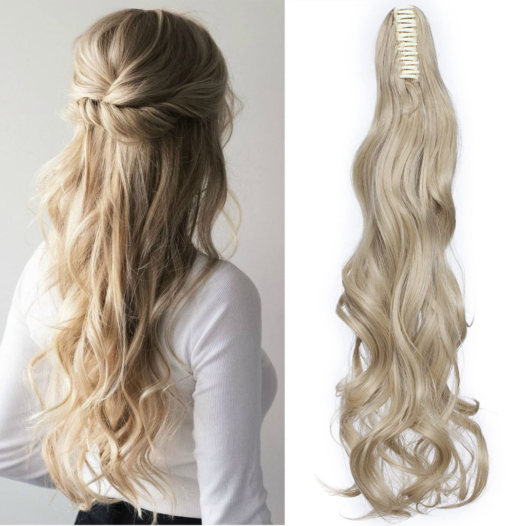 SEGO Pferdeschwanz Ponytail Zopf Extension Haarteil Haarverlängerung Hair Piece Human Haar Voluminös