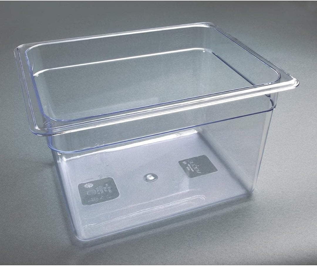 Vogue 1/2 Gastronorm-Behälter, 200 mm, 10,8 l, transparent, für Catering, Lebensmittelaufbewahrung 3