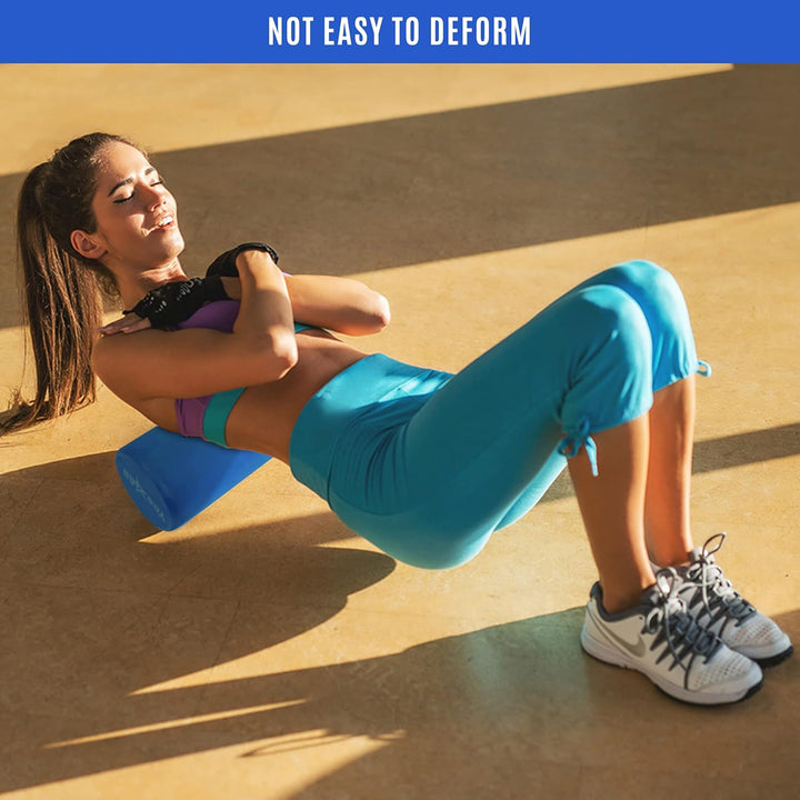 Yes4All Faszienrolle für Rücken, Wirbelsäule, Beine, Arme 30/45/60/90 cm - Mittel-Harte Foam Roller,