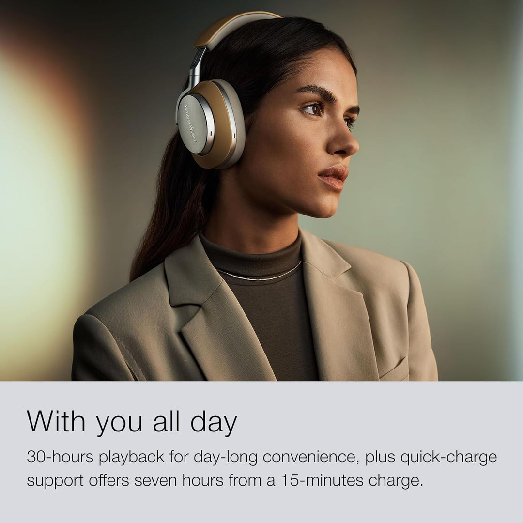 Bowers & Wilkins PX8 Flaggschiff-Over-Ear-Kopfhörer mit Geräuschunterdrückung, kabellos, Bluetooth 5