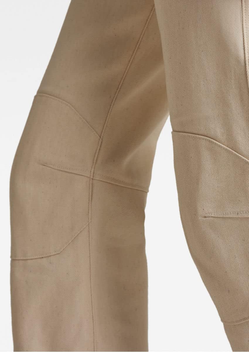 G-STAR RAW Damen 5620 3D Cropped Bootcut Pm Jeans 32W / 30L Beige (Ecru D21066-c525-159), 32W / 30L