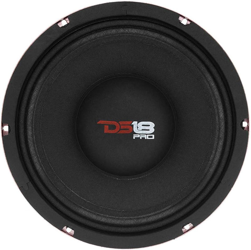 DS18 Car Midrange Speaker 10" Inch 800w Watt 8Ohm Bass Loudspeaker PRO-X10MBASS