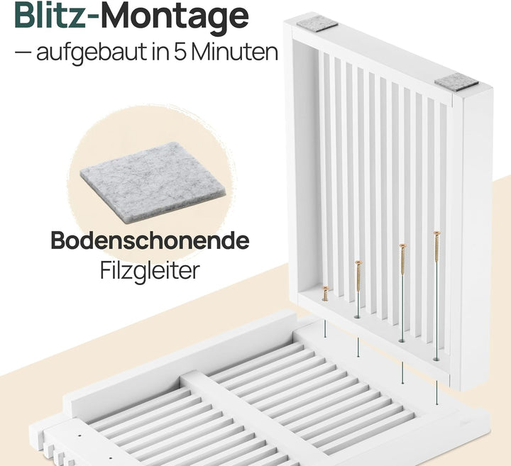 Bambus Holzhocker - Flur Möbel - Sitzbank Flur - Holzbank - Blumenhocker | BAM BOO BOX Bambus Blumen