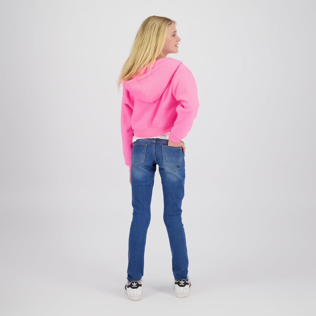 Vingino Mädchen Basic-ziphoody Terry Hooded Sweatshirt 12 Jahre Farbe: Rosa., 12 Jahre Farbe: Rosa.