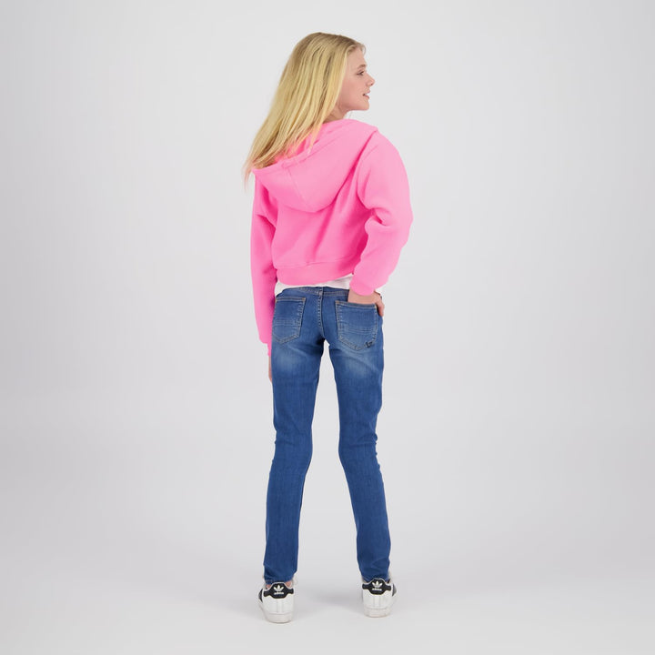 Vingino Mädchen Basic-ziphoody Terry Hooded Sweatshirt 12 Jahre Farbe: Rosa., 12 Jahre Farbe: Rosa.