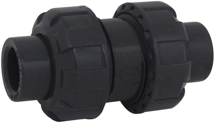 Kugelrückschlagventil 20 25 32 40 50 63mm PVC rückschlagventil klebmuffe mit feder beidseitig rückst