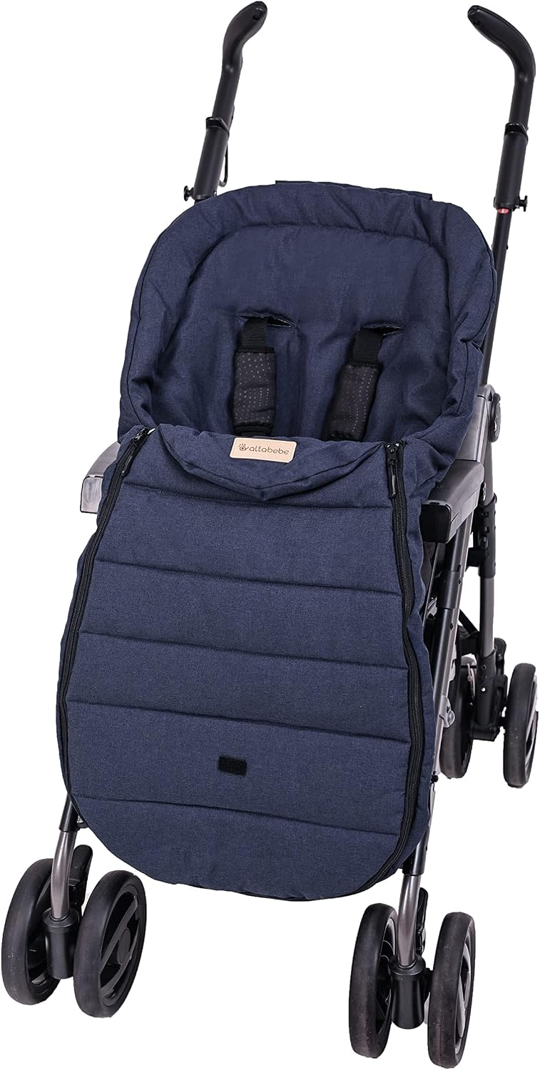 Altabebe AL2450L-32 Übergangsfusssack Lifeline für alle gängigen Kinderwagen Buggys und Jogger, mari