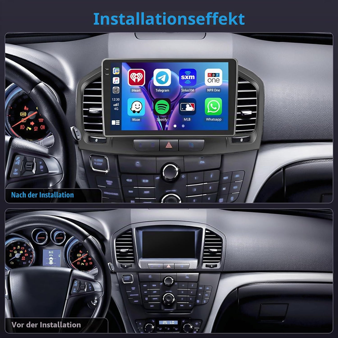 Inefala 4+128G Autoradio für Buick Regal 2009-2013/Opel Insignia 2008-2013 Android 15 mit 9&