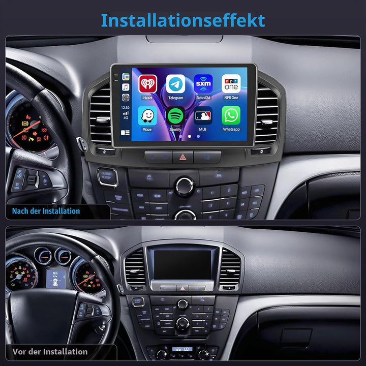 Inefala 4+128G Autoradio für Buick Regal 2009-2013/Opel Insignia 2008-2013 Android 15 mit 9&