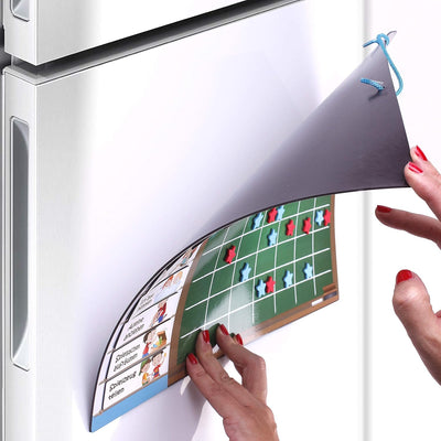 aeioubaby.com BELOHNUNGSTAFEL Magnetisch Gross | Sternchenplan für Wand oder Kühlschrank, 43x32cm. 2