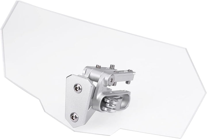 Clip-on Motorrad Windschutzscheibe, Universal Verstellbare Windschutzscheibe Windabweiser Clip-on Mo