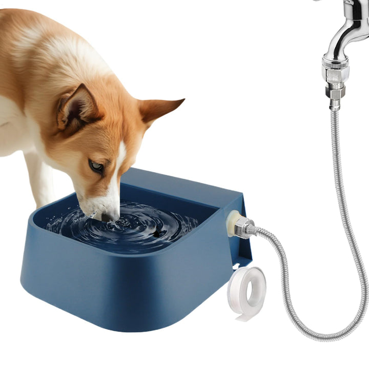 Automatic Dog Water Bowl, Quick Connect Pet Drinkier, Large Capacity Water Dispenser, Durable Leakpr