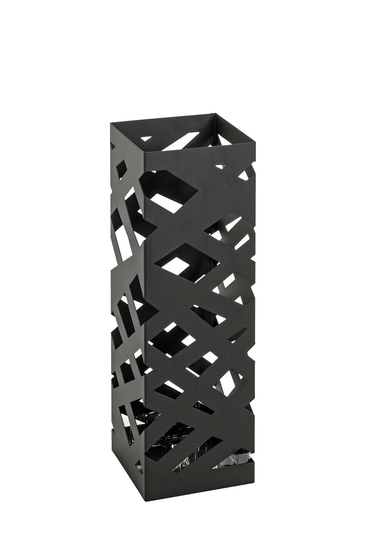 HAKU Möbel Schirmständer, Metall, schwarz, B 16 x T 16 x H 48 cm, Schwarz