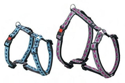 Karlie Art Joy Plus Geschirre, Rhombus L: 65 - 100 cm B: 25 mm pink L pink L: 65 cm B: 25 mm, pink L
