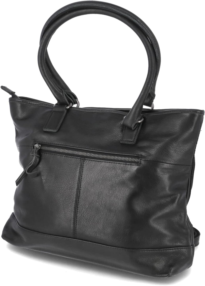 FREDsBRUDER Vertical Schultertasche Leder 40 cm