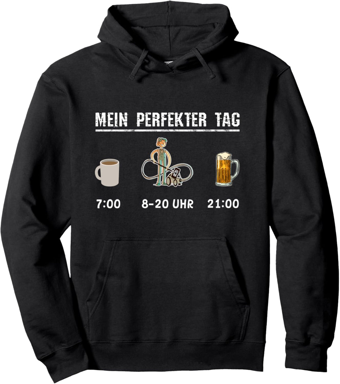 Reinigungskraft Spruch Lustig Bier Putzen Putzfrau Putzfee Pullover Hoodie
