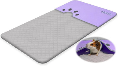 Meerschweinchen Zubehoer - 120 × 61 cm Meerschweinchen Käfig Pipipads mit Tunnel, Kleintierhöhle Bud
